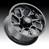 Ultra 120BK Patriot Gloss Black Custom Truck Wheels 5